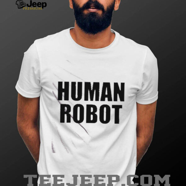 Chris Brown Human Robot shirt