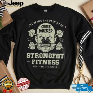 Chris Walker Strongfat Fitness Mount Massive Asylum Unisex T shirt