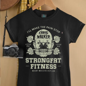 Chris Walker Strongfat Fitness Mount Massive Asylum Unisex T shirt2