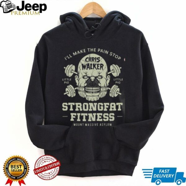 Chris Walker Strongfat Fitness Mount Massive Asylum Unisex T shirt