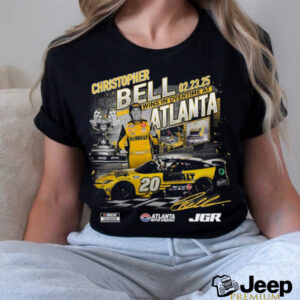 Christopher Bell Checkered Flag Sports Black 2025 Ambetter Health 400...