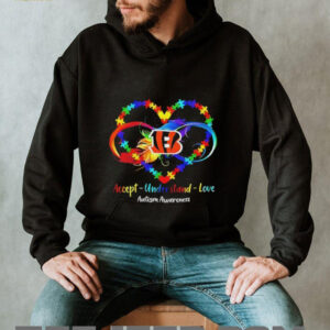 Cincinnati Bengals Accept Understand Love Autism Awareness 2025 Shirt