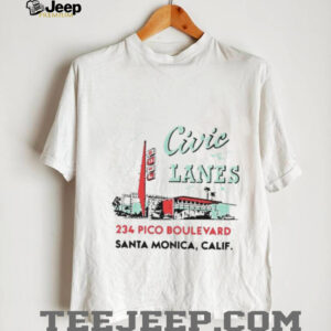 Civic Lanes 234 Pico Boulevard Santa Monica CA shirt4