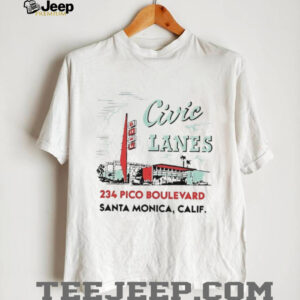 Civic Lanes 234 Pico Boulevard Santa Monica Calif shirt4