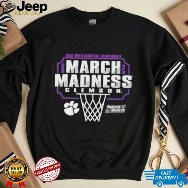 Clemson Tigers March Madness 2025 Men’s Basketball Championship shirt