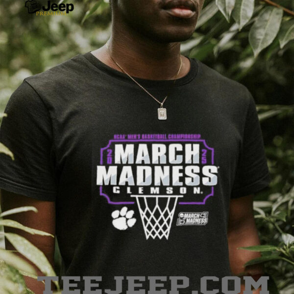 Clemson Tigers March Madness 2025 Men’s Basketball Championship shirt