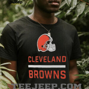 Cleveland Browns Nike Brown Lockup Tri Blend T Shirt0