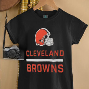 Cleveland Browns Nike Brown Lockup Tri Blend T Shirt2