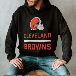 Cleveland Browns Nike Brown Lockup Tri Blend T Shirt3