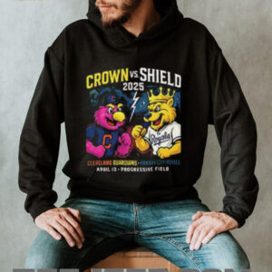 Cleveland Guardians vs. Kansas City Royals Crown vs. Shield 2025 shirt1