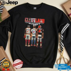 Cleveland sports basketball baseball and football players unisex t shirt 10