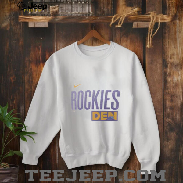 Colorado Rockies 2025 City Connect Wordmark shirt