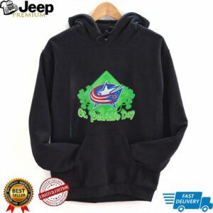 Columbus Blue Jackets St. Patricks Day NHL Licensed shirt0