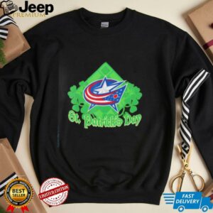 Columbus Blue Jackets St. Patricks Day NHL Licensed shirt3
