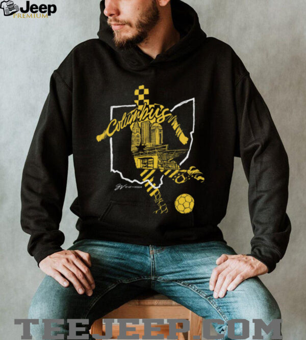 Columbus Ohio Soccer T Shirt