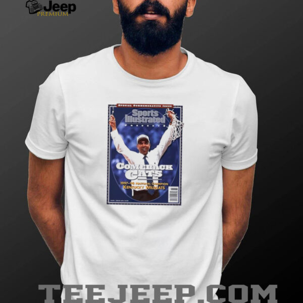 Comeback cats Kentucky Wildcats basketball national champion 1998 shirt