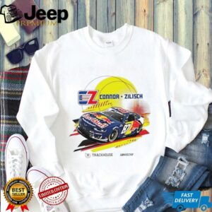 Connor Zilisch Trackhouse 87 Racing Team Collection Red Bull Car shirt2