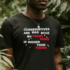 Conservatives are mad bcuz my trans penis is bigger than...