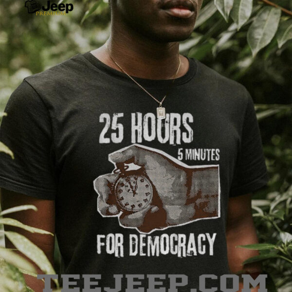 Cory Booker 25 hour 5 minute record speech shirt