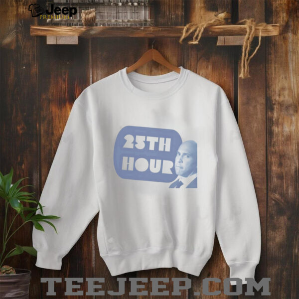 Cory Booker 25 hour shirt