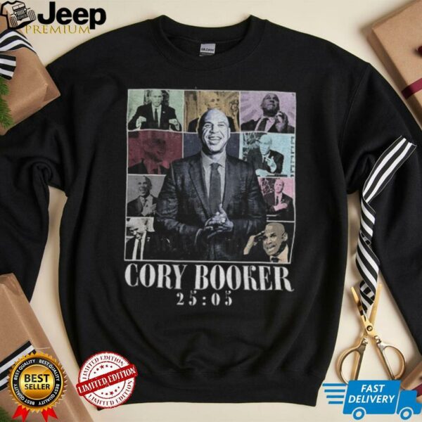 Cory Booker Filibuster 25 05 graphic shirt