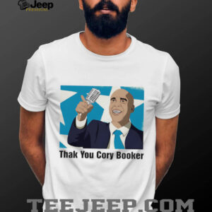 Cory Booker Thank You shirt