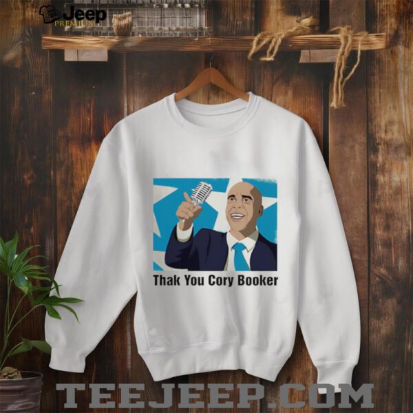 Cory Booker Thank You shirt