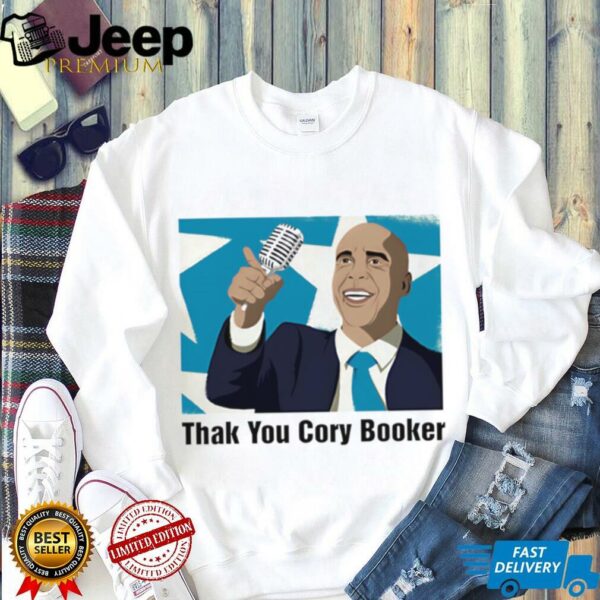 Cory Booker Thank You shirt