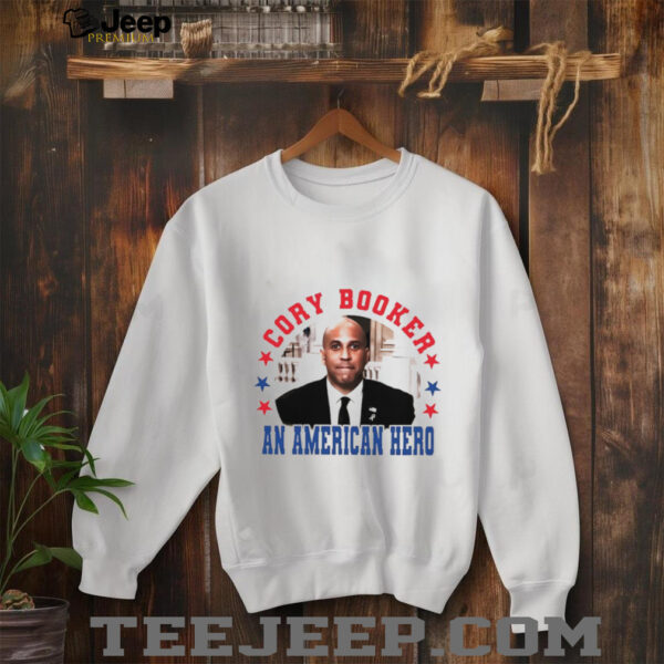 Cory Booker an American hero shirt