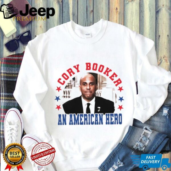 Cory Booker an American hero shirt