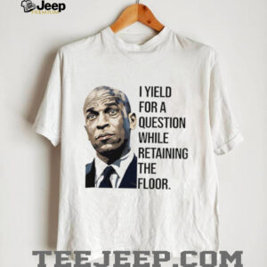 Cory Booker art I will yield for a question while retaining the floor shirt