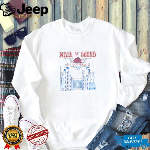 Cow Palace Wall of sound 50th anniversary shirt