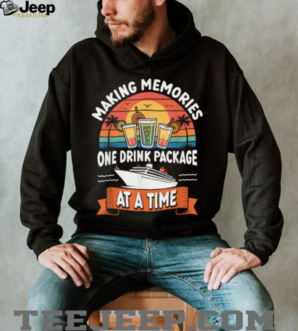 Cruising Drink package Funny Cruise squad T Shirt