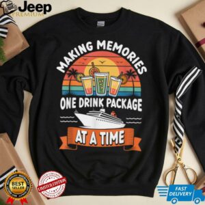 Cruising Drink package Funny Cruise squad T Shirt
