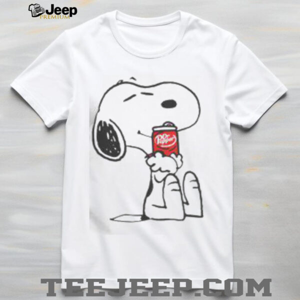 Cute Snoopy Hugs Dr Pepper T Shirt