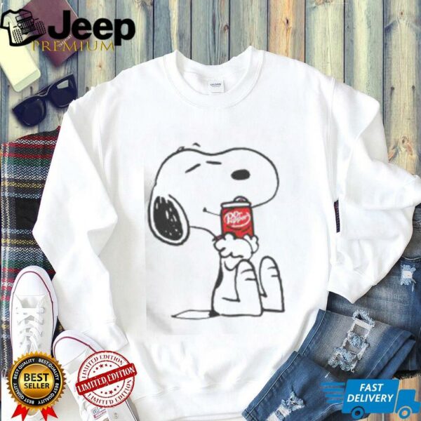 Cute Snoopy Hugs Dr Pepper T Shirt