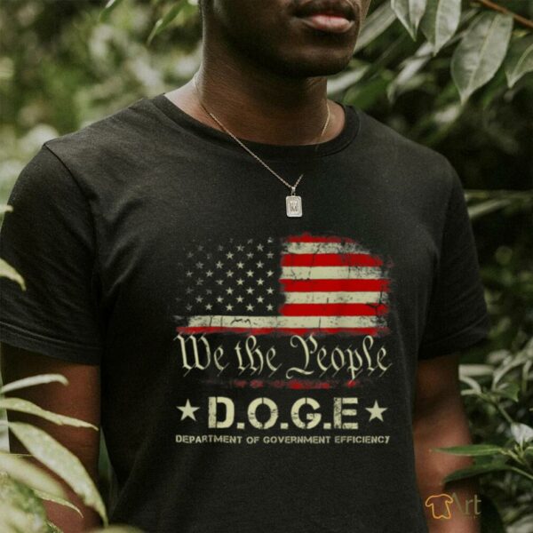 DOGE D.O.G.E Department Of Government Efficiency T Shirt