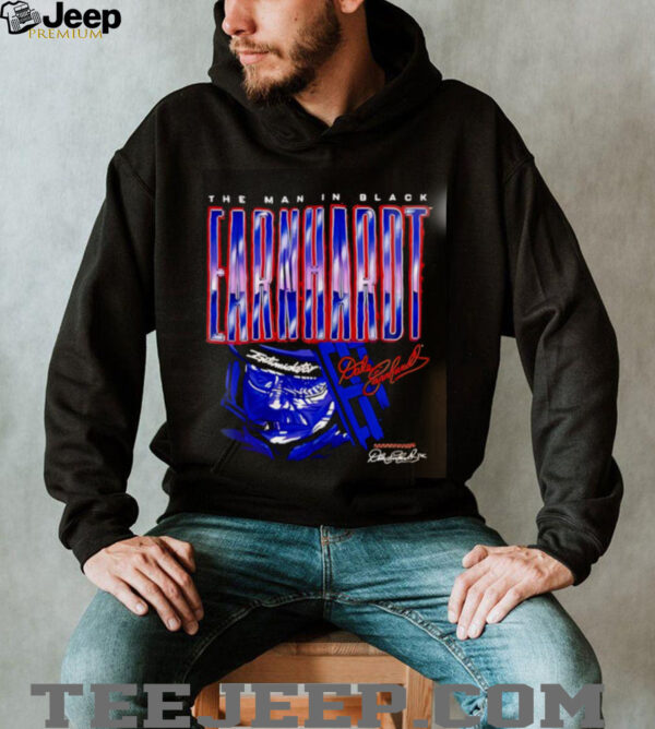 Dale Earnhardt Man In Black signature shirt
