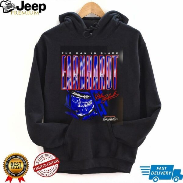 Dale Earnhardt Man In Black signature shirt