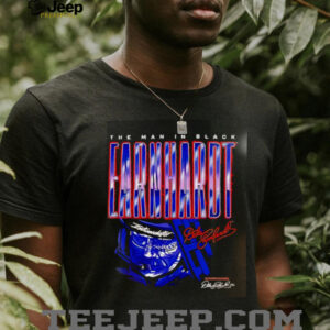 Dale Earnhardt Man In Black signature shirt5