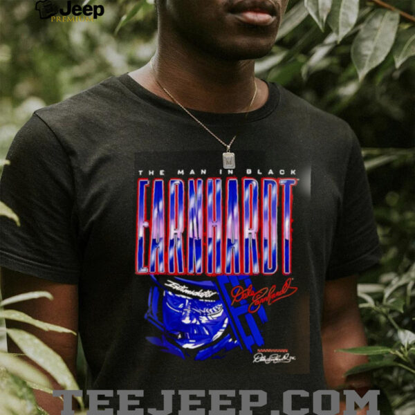 Dale Earnhardt Man In Black signature shirt
