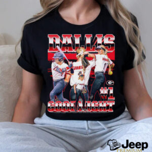 Dallis Goodnight Georgia Bulldogs player collage shirt