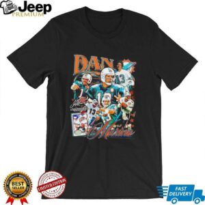 Dan Marino Miami Dolphins retro bootleg unisex t shirt2