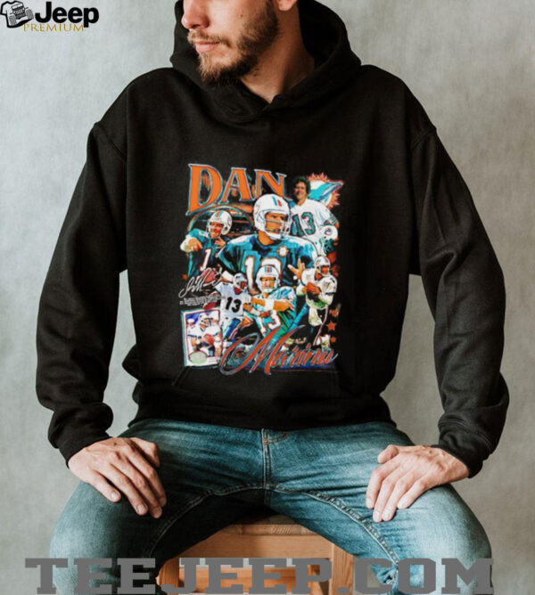 Dan Marino Miami Dolphins retro bootleg unisex t shirt