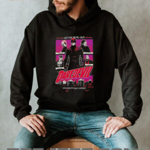 Daredevil let the devil out welcome to hell’s kitchen shirt