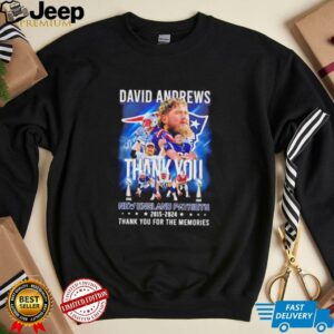 David Andrews thank you New England Patriots 2015 2024 thank...