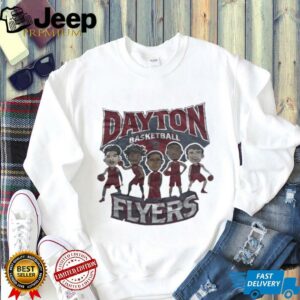 Dayton Flyers basketball team cartoon shirt
