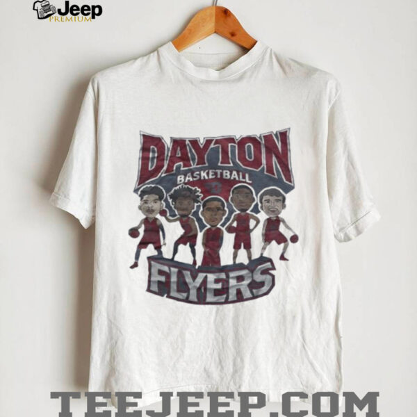 Dayton Flyers basketball team cartoon shirt