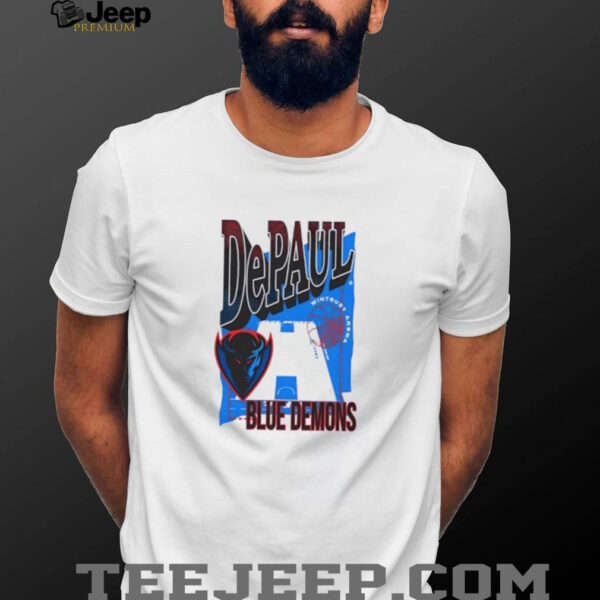 DePaul Blue Demons Men’s Basketball Wintrust Arena shirt