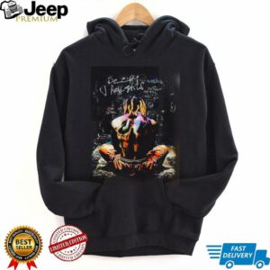 Deep Thoughts Graffiti Artistic Skull Back Dark Aesthetic Streetwear Shirt4